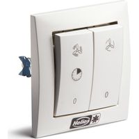 Helios DSEL 2 Drehzahl- und Betriebsschalter, für 55er UP-Dose, Schutzart IP 30, 230V, max. 3A