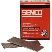 Straight Brad Nails Galvanised 16G x 38mm Pack of 2000 SENRX17EAA