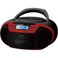 Radio CD Sunstech CXUM54BTRD/ Rojo