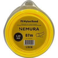 Fil Débroussailleuse Rond L: 87m, Ø: 2,40mm
