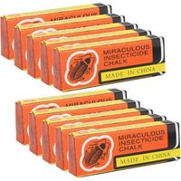Pack of 10 dust-free magic chalk cockroach and ant repellents
