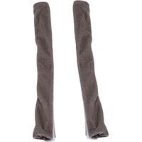 2 pièces de couvercles antidérapants pour poignées de porte de réfrigérateur et de four, accessoires pour appareils électroménagers (gris)