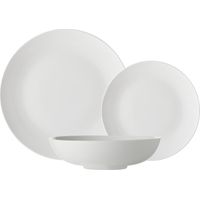 MAXWELL&WILLIAMS Servizio Di Piatti Coupe Bianco 12 Pezzi