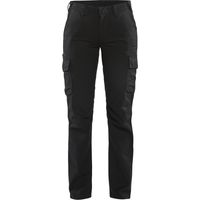 BLAKLÄDER Damen-Bundhose Industrie Stretch, schwarz, Konfektionsgröße DE: 40