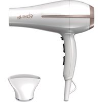 GA.MA GH0820 Bora Lino Asciugacapelli 2200 W Tecnologia Ceramica Ion 2 Velocita' 3 Temperature Getto Aria Fredda Concentratore Incluso colore Bianco