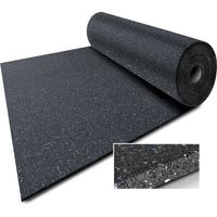 ETM – Tapis de sécurité en granulés de caoutchouc 125 x 300 cm – Antidérapant et stable – Épaisseur 19,7 mm – Pour box et allées d'écurie