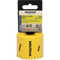 Bimetall-Lochsäge wolfpack target gehärtete Zähne 57 mm