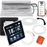 Tapis chauffant sous panneaux + thermostat 6 m² chauffage électrique sous panneaux