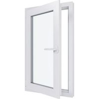 Fenêtre PVC - Triple vitrage - Tirant Gauche - Blanc - LxH : 600 mm x 1000 mm