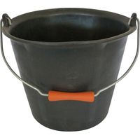 Seau de maçon Prochok® 12 litres, avec poignée, noir