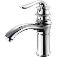 Robinet Lavabo - Mitigeur Chaud Froid À Levier - Installation Sur Plan De Travail - Alliage De Zinc - Cartouche Céramique - 1500 G