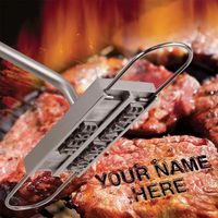 Fer à marquer pour barbecue, 55 lettres, outils de barbecue personnalisables-AquaForge
