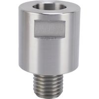 Adaptateur de broche de tour en acier 45, filetage mâle 1 pouce 8 TPI, filetage femelle 1 pouce 12 TPI, changeur de filetage pour mandrin de tour à bois