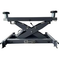 Clas – Table élévatrice hydropneumatique 3t – Hauteur de levage 0-600mm – Largeur 870/1610mm – Arrivée d'air 8 bar – Temps de levage 50s