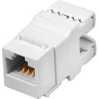 Conector Keystone sin blindaje Q-Lantec RJ45 UTP cat. 5E