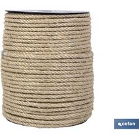 Sisalseil 4 Lagen 12 mm 50 m Natur