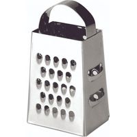 ibili Rallador Mini 4 Caras Plateado Acero Inoxidable