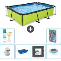 Exit-toys Piscina Exit Rettangolare - 300x200x65 cm - 7-pezzi S260