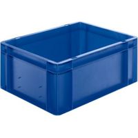 LA-KA-PE Transportstapelbehälter L400xB300xH175mm blau PP Seitenwände geschl.LA-KA-PE