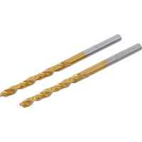 Brocas helicoidales bgs technic 3 mm metálico 2 piezas
