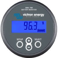 Victron – Contrôleur de charge batterie BMV 700 – Régulateur solaire et éolien – Intensité courant 100A – Tension 12V – Lecture en Watts