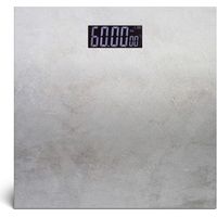 Pèse-personne électronique LIVOO DOM382BT jusqu'à 180 Kg - Ecran LCD - Plateau verre impression Effet Béton