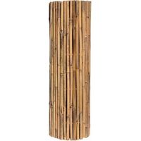 Arella Through Barrel Master screen en bambou roseaux 1x3 mt lie' avec fil me'tallique traversant pour jardin exte'rieur
