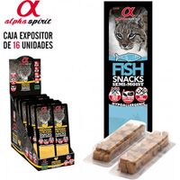 Alpha Spirit Snack Fisch fÙr Katze 16 Beutel x 35 g
