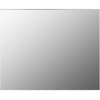 Vidaxl – Miroir mural rectangulaire sans cadre 100x60 cm – Verre de qualité – Installation horizontale ou verticale – Design épuré pour plus de lumière