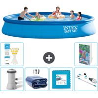 Easy Set Pool Rund - 457x84 cm - 7-teilig S319