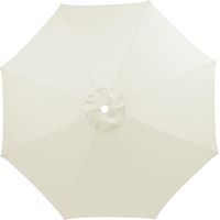 Parasol de remplacement pour parasol déporté de 3,0 m², pour terrasse, jardin, plage, protection UV
