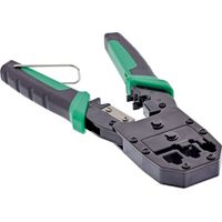 Herramienta del electricista inline modular crimpzange diseño ergonómico compatible RJ11 RJ12 RJ45
