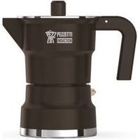 Pezzetti, Caffettiera Moka a Induzione Solidexpress 1655VNEW, Nero Fumo