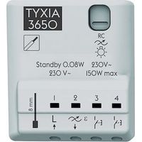 Delta Dore 6351428 Tyxia 3650 Wired nanomodule receiver for lighting control - Without neutral wire