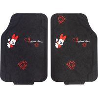 Coppia di tappetini per auto Minnie Mouse, in Pvc, universali