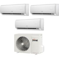 Inverter Ferroli Giada M 9000+9000+9000 btu Trial Split Inverter Aire Acondicionado con 21-3 Wi-Fi Integrado Alexa y Google HOME 9+9 - NUEVO