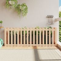 vidaXL Lit surélevé de jardin design de clôture 200x50x70cm pin massif