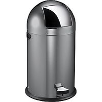 Cubo de basura de trampilla con pedal capacidad 33 l H x Ø