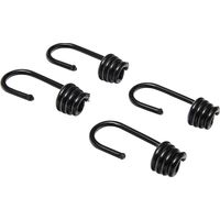 Verzinkte Stahlhaken Bundle von 4 Stück für Spannvorrichtung 8 bis 9 mm