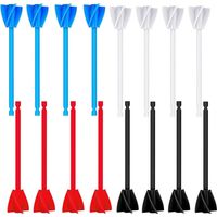 16 Pièces de Mélangeur de Résine, Accessoire de Perceuse de Mélangeur de Peinture en Plastique Réutilisable, Mélangeur de Peinture de Perceuse en Résine Helix pour Perceuse