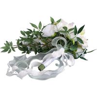 Ensemble de fleurs artificielles pour demoiselles d'honneur, petites demoiselles d'honneur