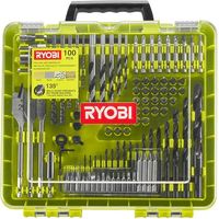 Ryobi RAKDD100 Kit 100 Bits 1/4" Sechskant-Bits Bohrschrauber