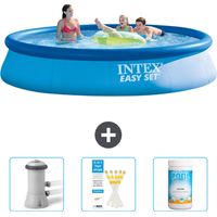 Intex Piscina Easy Set Redonda - 396x84 cm - 6-piezas SCB73