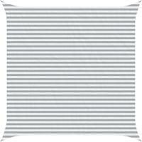 vidaXL Voile d'ombre Gris clair et blanc 4,5 x 4,5 m