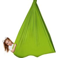 Sensory Swing Indoor Therapy Swing for Adults Kids and Teens W/More Special Needs Sensory Great for Autism,Has A Calming Effect On Children Needs (Gray)