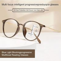 Convient aux lunettes de lecture progressives multifocales, aux lunettes d'ordinateur anti-lumière bleue, à la prescription de protection oculaire 150.