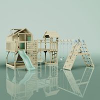 Tour de jeux Polarplay Milo Vert 503 x 562 cm Balançoire pour enfants