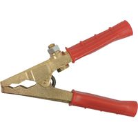 Pince bronze mors crocodile rouge 300A 155mm Sodise