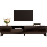Meuble TV avec un tiroir et trois portes meuble TV meuble TV. unique panneau TV couleur bois vintage.1703540 cm panneau bas TV