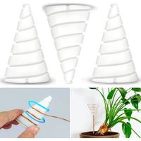 Set di 3 Stampi Fibonacci a Spirale, Strumenti di Coltivazione Elettrica, Accessori Giardinaggio, Creazione Antenne in Rame, Ideale per Orto e Piante, M6.5 cm
